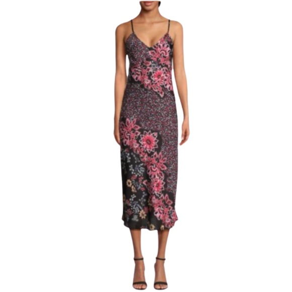 Free People Intimately Your Better Side Midi Slip Dress. Small  NWT - Picture 2 of 16